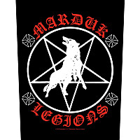 Marduk naszywka na plecy 30x27x36 cm, Legions