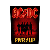 AC/DC naszywka na plecy 30x27x36 cm, PWR-UP