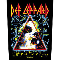 Def Leppard naszywka na plecy 30x27x36 cm, Hysteria