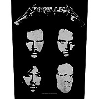 Metallica naszywka na plecy 30x27x36 cm, Black Album
