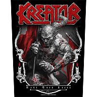 Kreator naszywka na plecy 30x27x36 cm, Hate Uber Alles