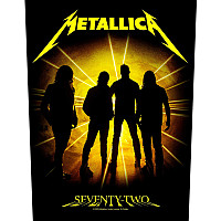Metallica naszywka na plecy 30x27x36 cm, 72 Seasons