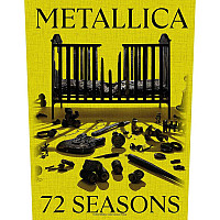 Metallica naszywka na plecy CO+PES 30x27x36 cm, 72 Seasons Crib