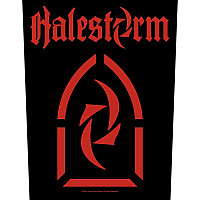 Halestorm naszywka na plecy CO+PES 30x27x36 cm, Logo