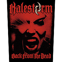 Halestorm naszywka na plecy CO+PES 30x27x36 cm, Back From The Dead
