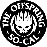 The Offspring naszywka na plecy CO+PES průměr 29 cm, So Black