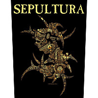 Sepultura naszywka na plecy CO+PES 30x27x36 cm, Discography Black