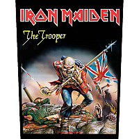Iron Maiden naszywka na plecy 30x27x36 cm, The Trooper, unisex