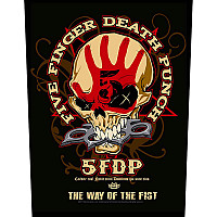 Five Finger Death Punch naszywka na plecy 30x27x36 cm, Way Of The Fist