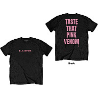 BlackPink koszulka, Taste That BP Black, męskie