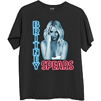 Britney Spears koszulka, Neon Light Black, męskie
