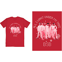 Bacszttreet Boys koszulka, All I Want Xmas Red, męskie