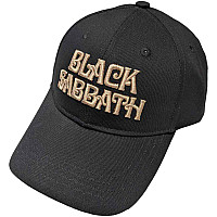 Black Sabbath czapka z daszkiem, Text Logo Black