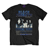 Black Sabbath koszulka, Deutsches '73' Eco-Tee Black, męskie