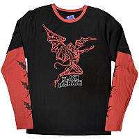 Black Sabbath koszulka długi rękaw, Red Henry Wavy Logo Black, męskie