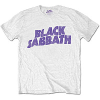 Black Sabbath koszulka, Wavy Logo White, dziecięcy