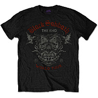 Black Sabbath koszulka, The End Mushroom Cloud World Tour Black, męskie