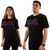 Black Sabbath koszulka, Wavy Logo Diamante Eco Friendly Black, męskie