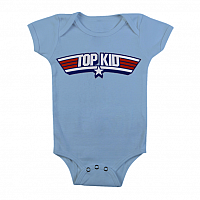 Top Gun niemowlęcy body koszulka, Top Kid Body Blue, dziecięcy