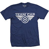 Captain America koszulka, Team Cap Logo Navy, męskie