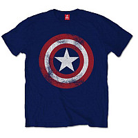 Captain America koszulka, Distress Shield, męskie
