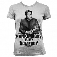 Californication koszulka, Hank Moody Is My Homeboy Girly, damskie