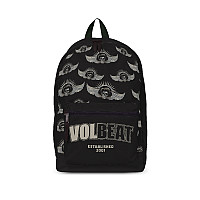 Volbeat plecak PES 43x30x15 cm/580g, Established AOP Black