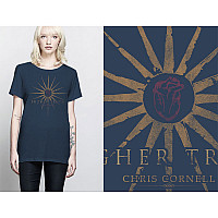 Chris Cornell koszulka, Higher Truth Navy, damskie