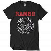 Rambo koszulka, First Blood 1982 Seal Black, męskie
