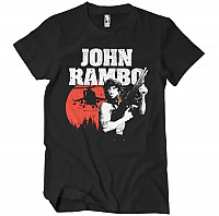 Rambo koszulka, John Rambo Black, męskie