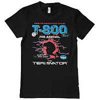 Terminator koszulka, T-800 Arrival Black, męskie