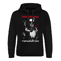 Terminator bluza, Schwarzenegger Poster Epic Hoodie Black, męska