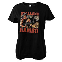 Rambo koszulka, Rambo Djungle Girly Black, damskie