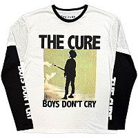 The Cure koszulka długi rękaw, Boys Don't Cry Box Black & White, męskie