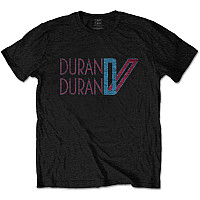 Duran Duran koszulka, Double D Logo Black, męskie