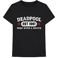 Deadpool koszulka, Merc With A Mouth Black, męskie