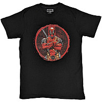 Deadpool koszulka, Deadpool Arms Crossed Black, męskie