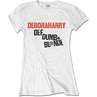 Debbie Harry koszulka, Def, Dumb & Blonde White Girly, damskie