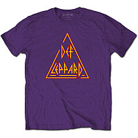 Def Leppard koszulka, Classic Triangle Logo, męskie