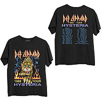 Def Leppard koszulka, Hysteria '88 BP Black, męskie