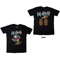Def Leppard koszulka, North American Tour BP Black, męskie