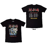 Def Leppard koszulka, Summer Stadium Tour BP Black, męskie