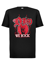 DIO koszulka, We Rock Black, męskie