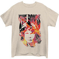 The Doors koszulka, Jim Face Fire Natural, męskie