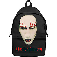 Marilyn Manson plecak PES 43x30x15 cm/580g, Red Lips Black