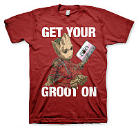 Strážci Galaxie koszulka, Get Your Groot On TR, męskie