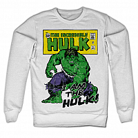 The Hulk bluza, I Am The Hulk Sweatshirt White, męska