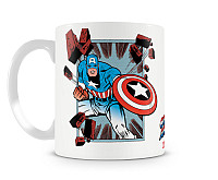 Captain America ceramiczny kubek 250ml, Comic Strip