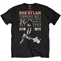 Bob Dylan koszulka, Carnegie Hall ´63 Eco-Tee Black, męskie