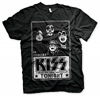 KISS koszulka, KISS In Concert Distressed, męskie
